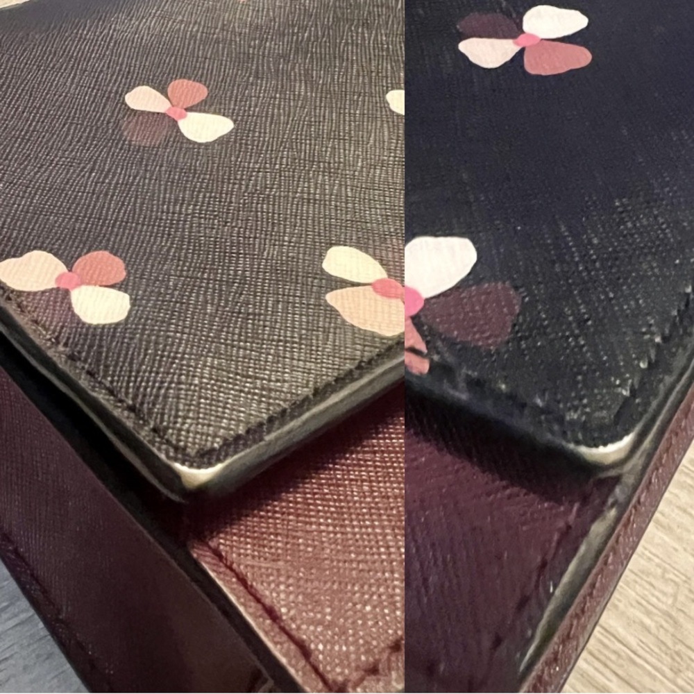 Kate Spade Sylvia Floral Flap Crossbody Like New Condition 🌸 - Picture 10 of 10